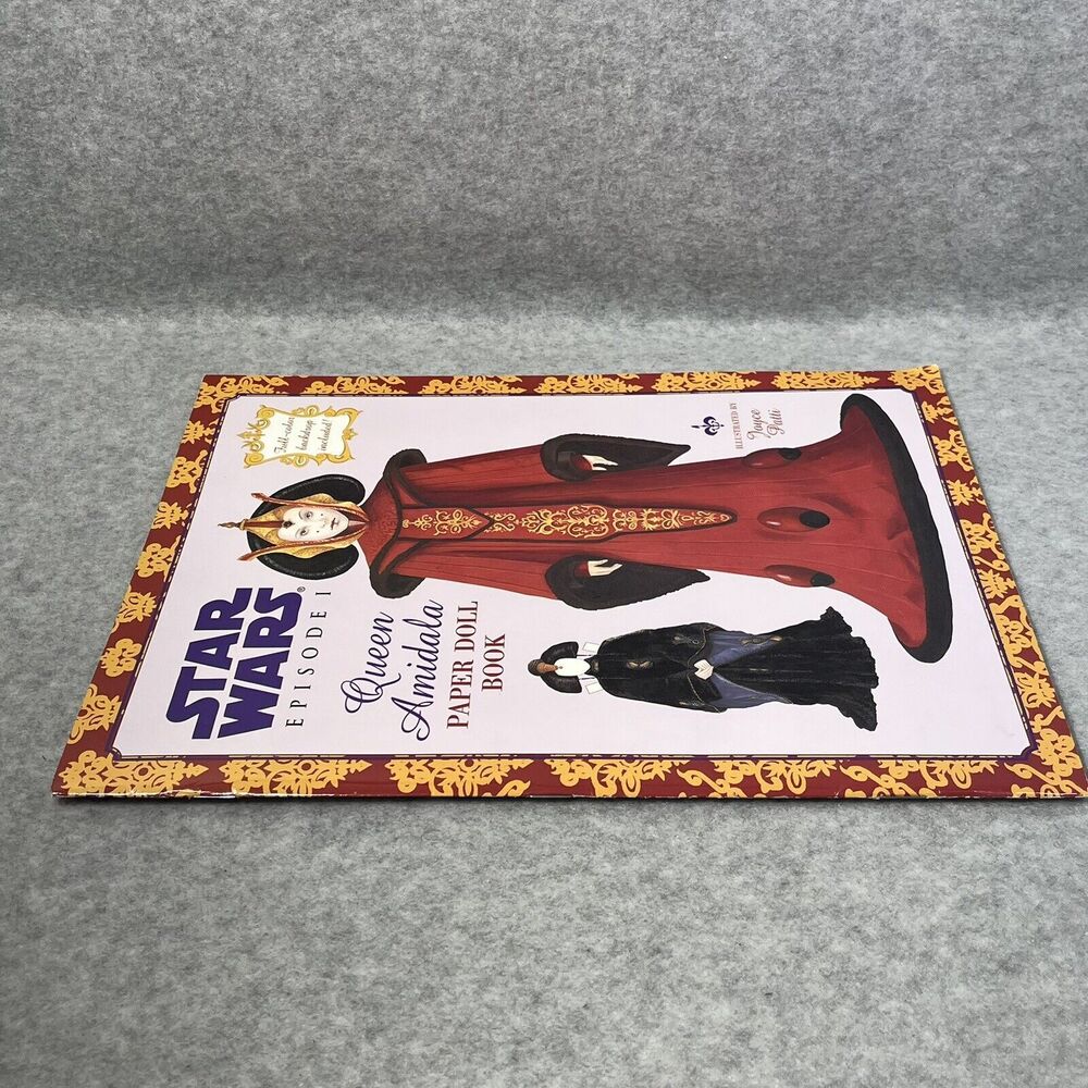 Star Wars Episode 1 Queen Amidala Paper Doll Book Uncut 1999 Lucas Film Unused - Picture 2 of 15